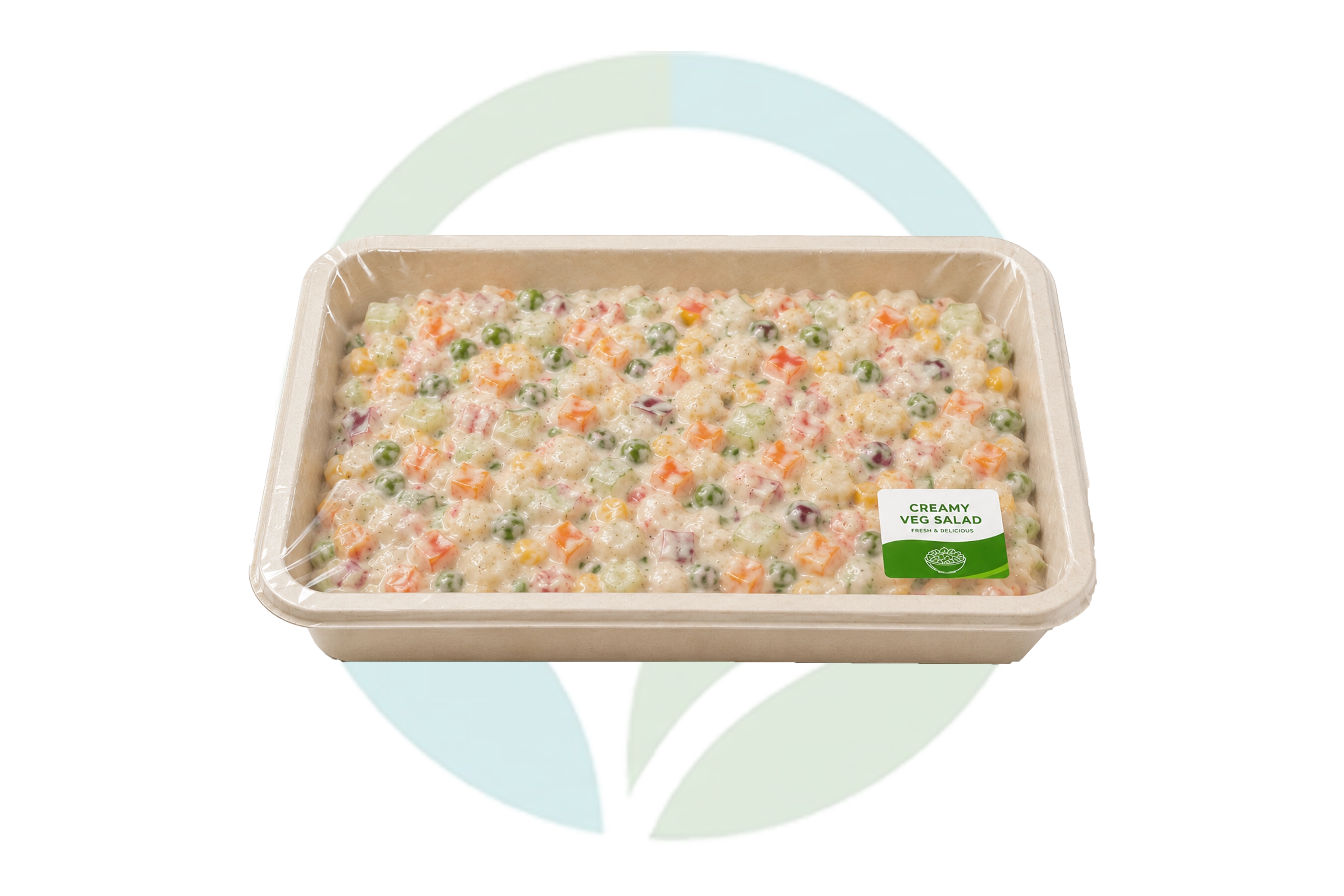 QRCOPAR ready meal tray render