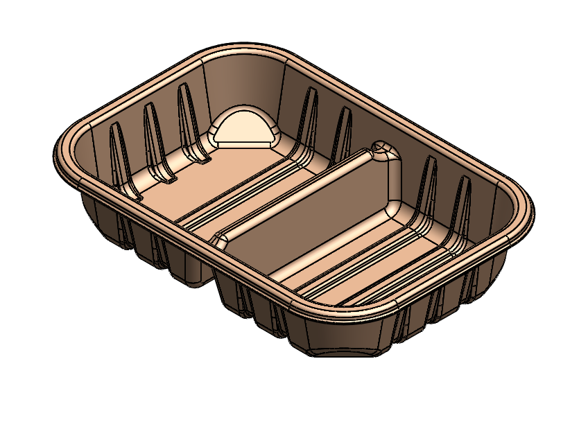 Confectionery QRCOPAR tray full product view