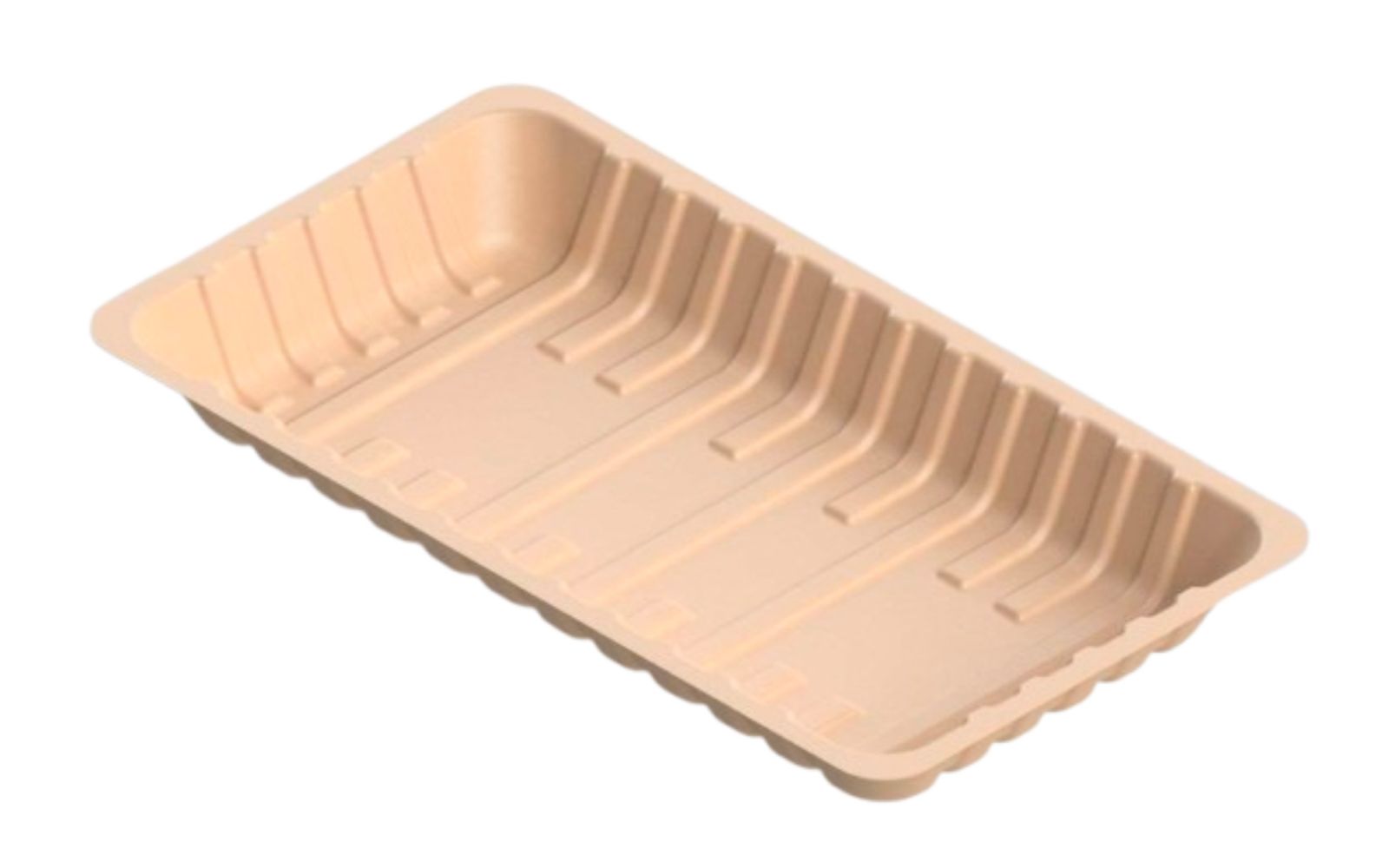 25P T2 Tray laminated pulp tray